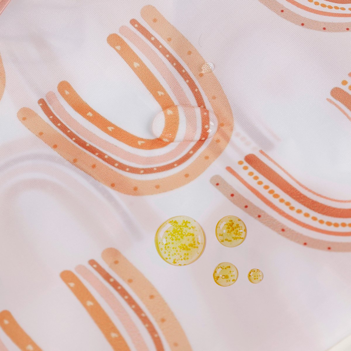 high quality Waterproof Single sided printing Feeding Sleeved Baby Bib Overclothes Velcro strap Long Sleeve Bib Babies
