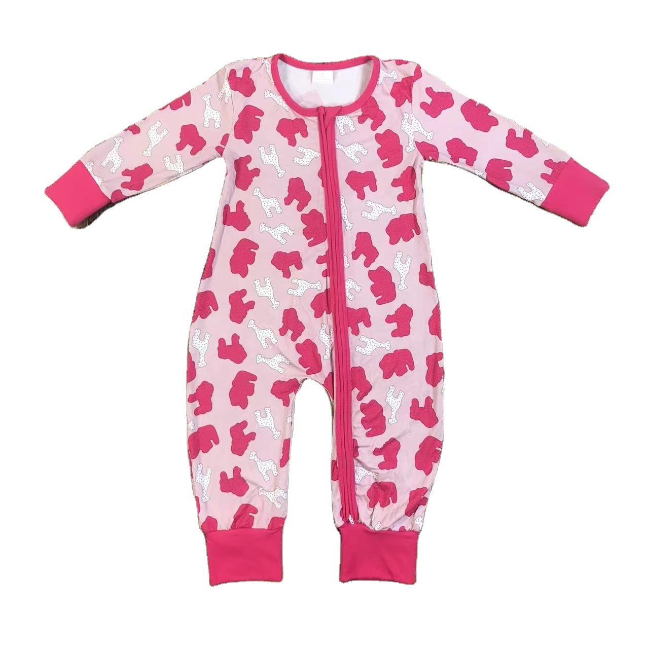 Customize Bamboo Rompers Kids Clothing Boutique children's clothing wholesale Bamboo Material Rompers