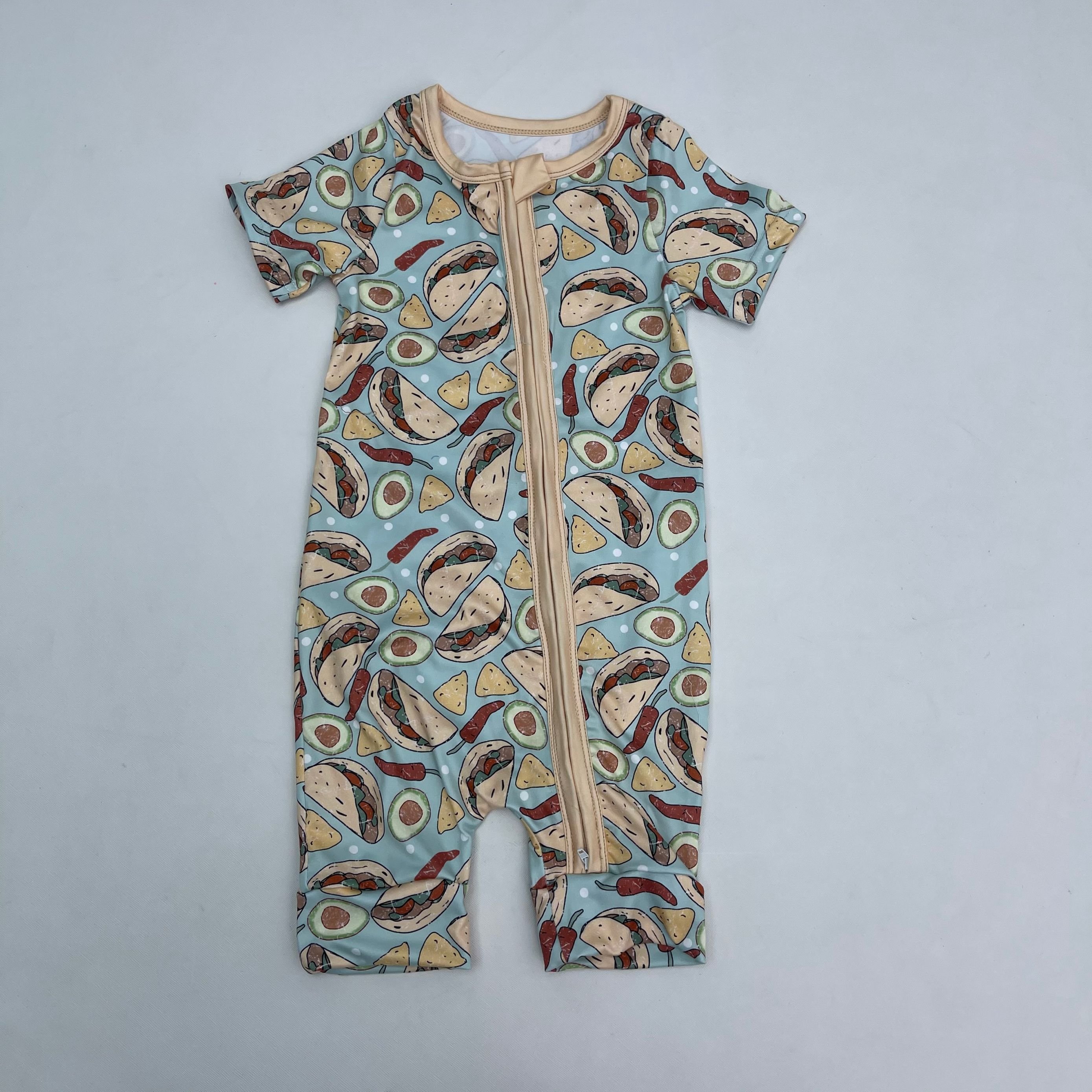 qingli baseball print Baby boy clothes 03 months newborn baby short sleeve short pant baby rompers