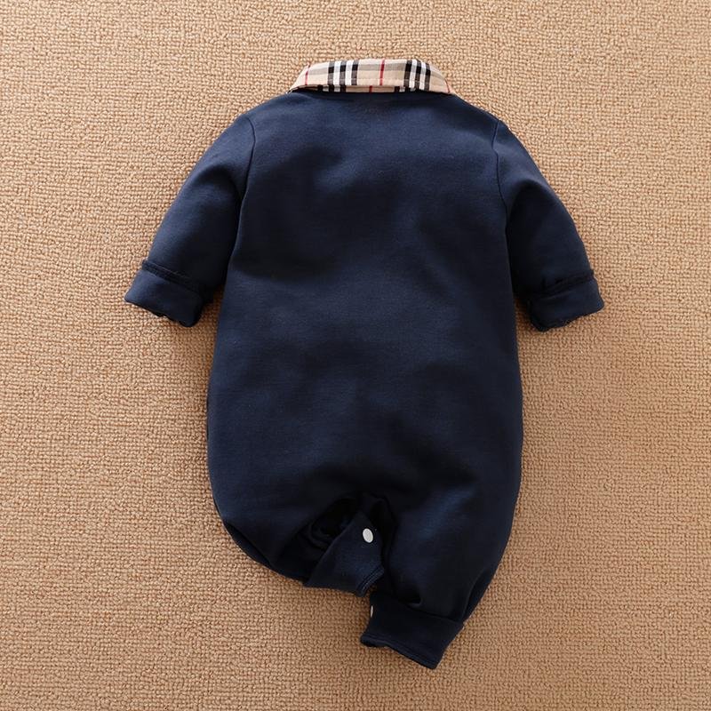 2021 New Fashion Wholesale Baby Casual Romper Boy Onesie for Autumn Baby Jumpsuit