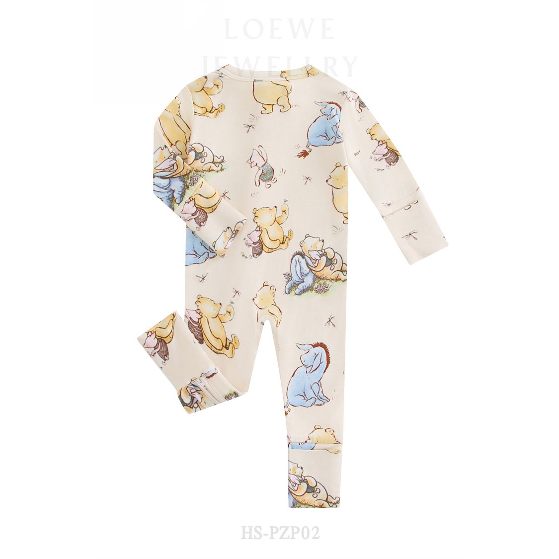 Newborn Soft Bamboo Viscose Zippy Romper Jumpsuits Comfortable Skin-Friendly Baby Clothes Long Sleeve Infant Baby Romper