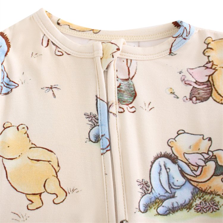 Newborn Soft Bamboo Viscose Zippy Romper Jumpsuits Comfortable Skin-Friendly Baby Clothes Long Sleeve Infant Baby Romper