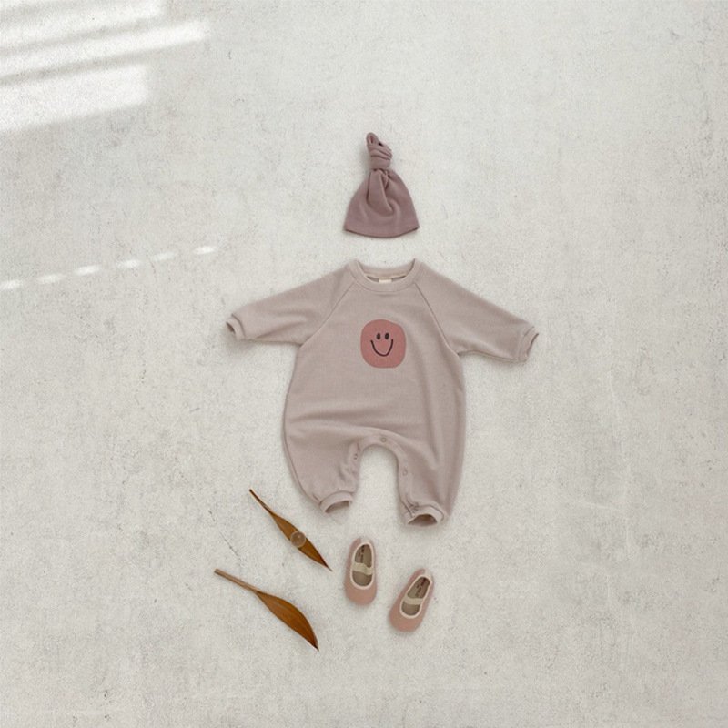 Spring Autumn Toddlers New Boutique Bodysuit Baby Long Sleeve Cotton Unisex Romper