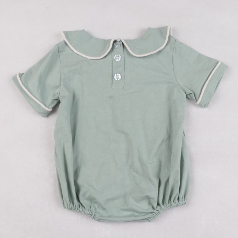 custom infant baby clothes romper knitted short sleeves romper for babies one piece christmas baby romper jumpsuits