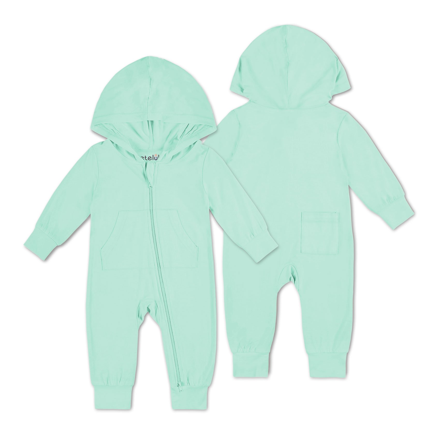 Baby Zipper Romper Long Sleeve Jumpsuit Bamboo Fiber Clothing Infant Bamboo for Summer Baby Clothes bamboo baby romper zipper