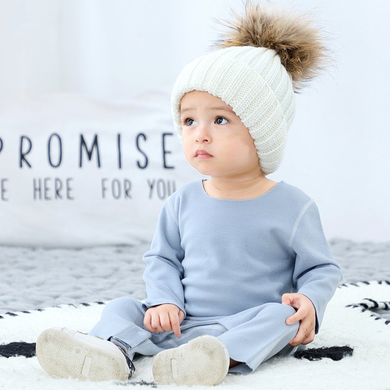 AustinBella/wholesale boutique custom design German velvet baby boys' clothes knit rompers newborn jumpsuits