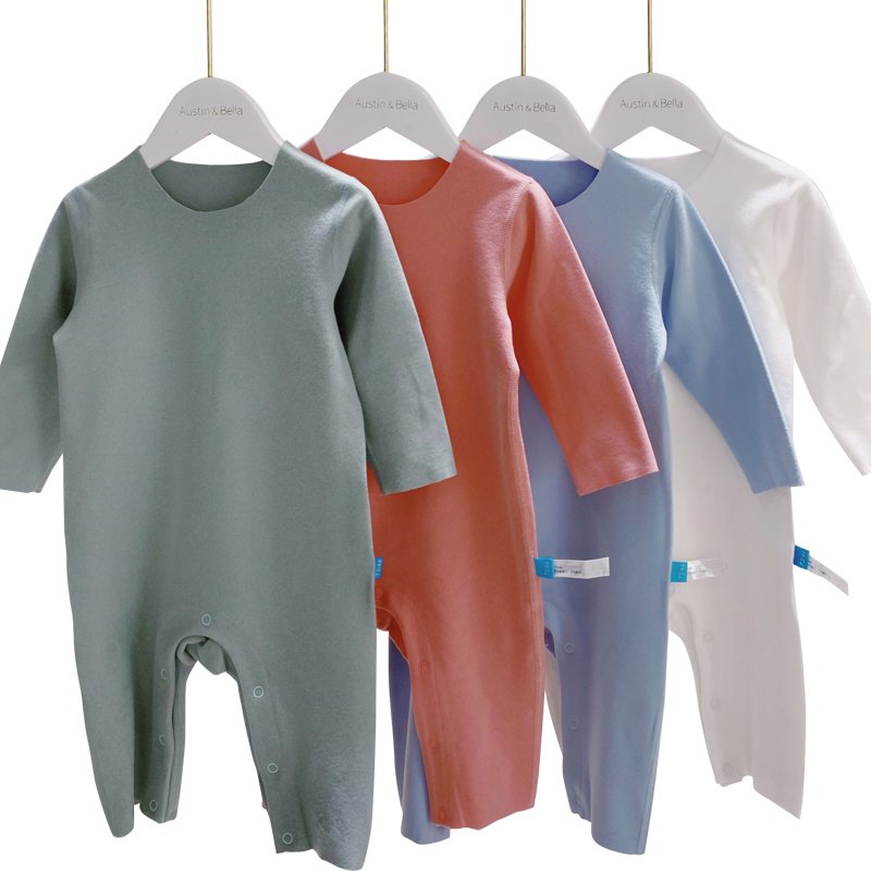 AustinBella/wholesale boutique custom design German velvet baby boys' clothes knit rompers newborn jumpsuits