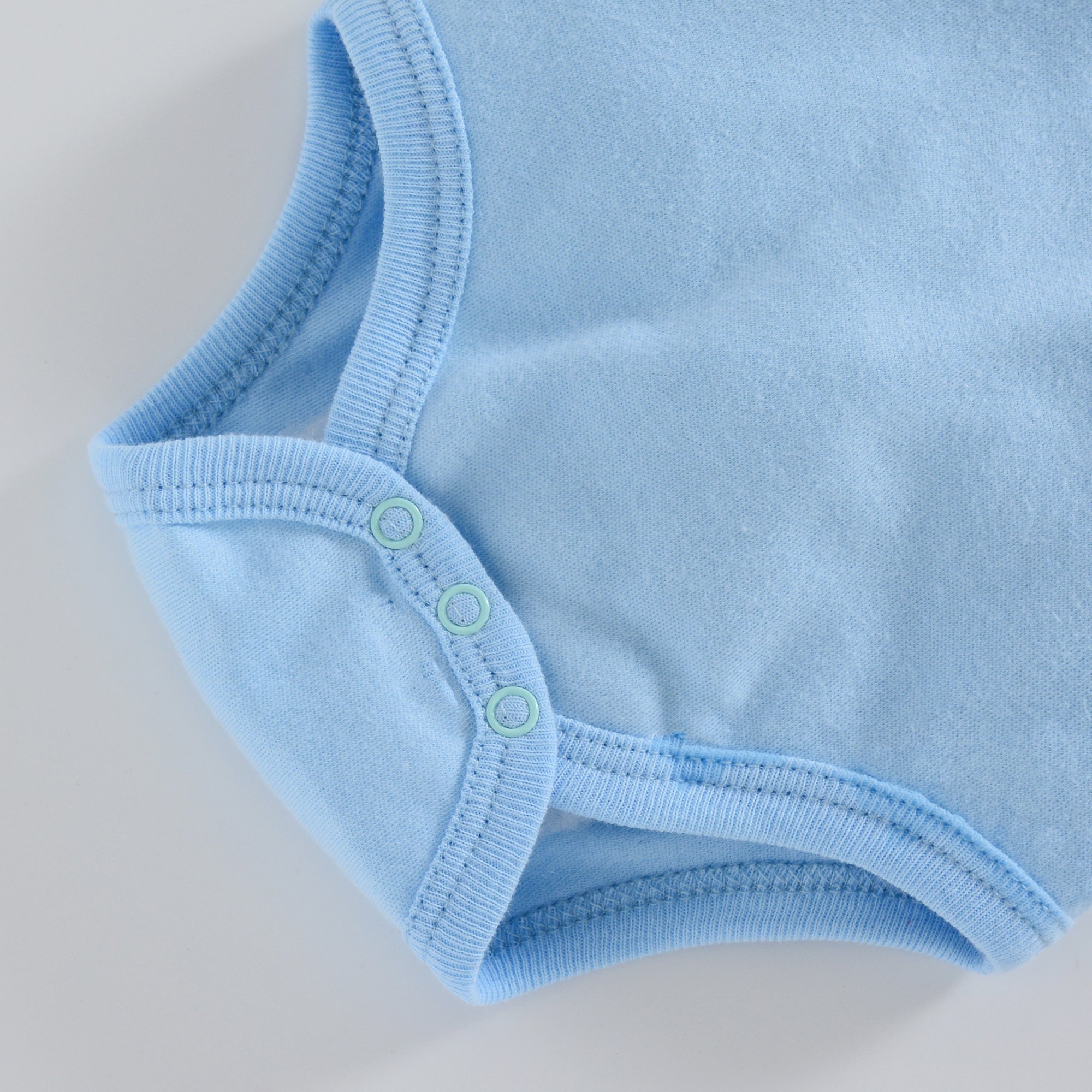 Wholesale or custom logo baby romper 100% cotton soft short sleeve high quality baby infant newborn clothes solid bodysuits