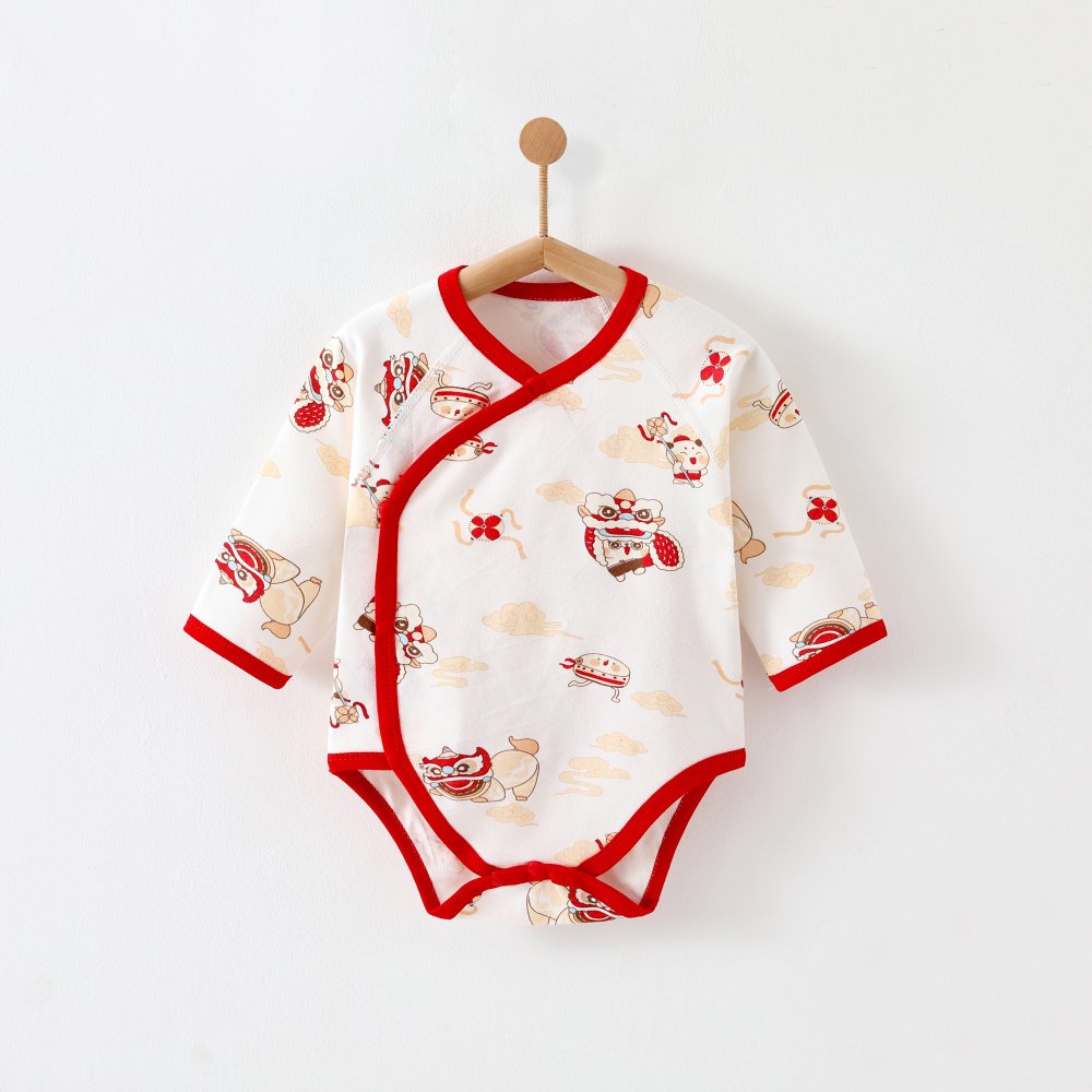 Customized Newborn Baby Clothes Unisex Onesie Long Sleeve Crawl Suit Baby Romper