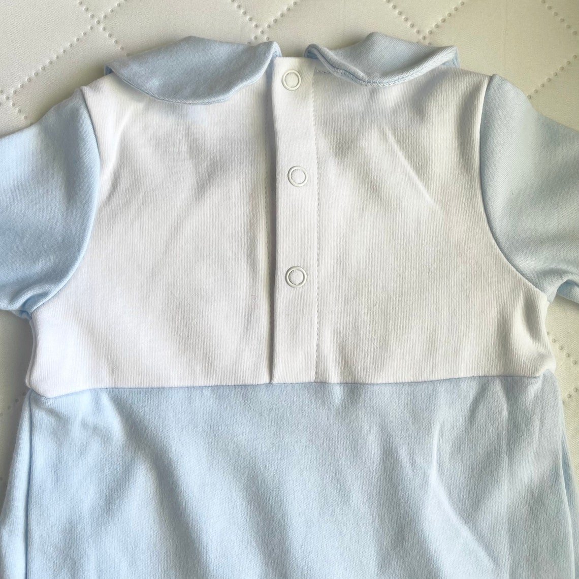 Personalized Baby Outfit Organic Cotton Baby Romper Set Wholesale Home Baby Footie Pajamas