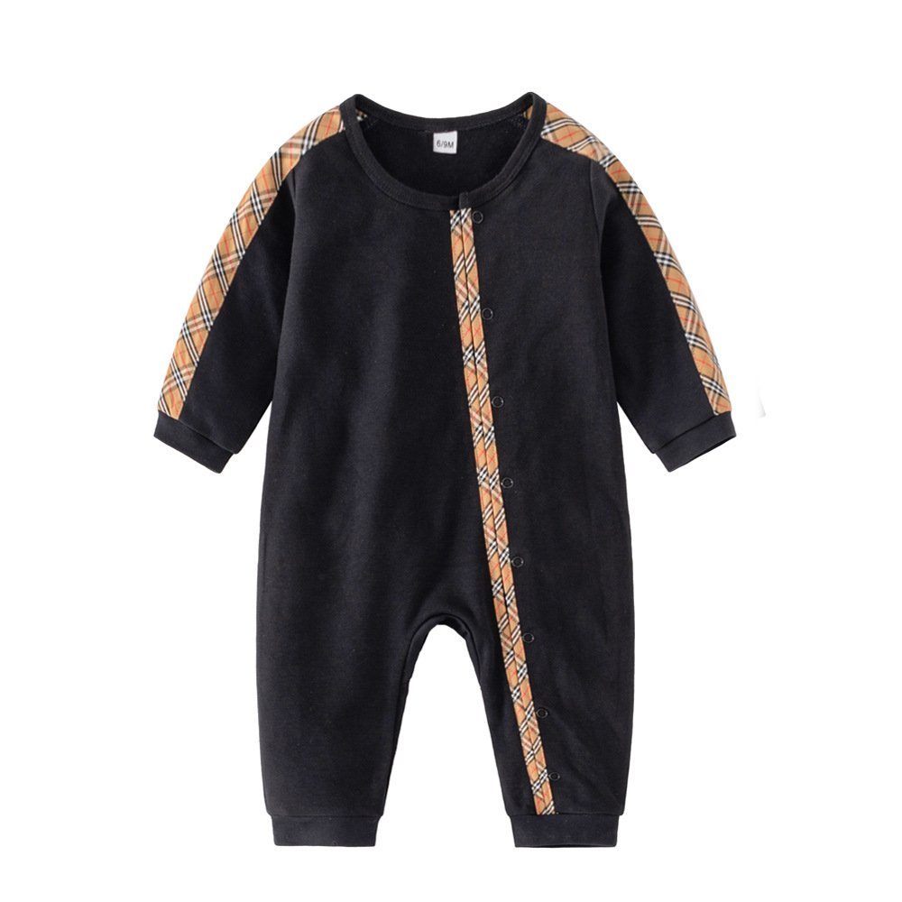 New Arrive Baby Clothing Boys Jumpsuit Cute Baby Kids Onesie Baby Kids Romper+Hat+Bib 3pcs Organic Cotton Romper Girls Dress