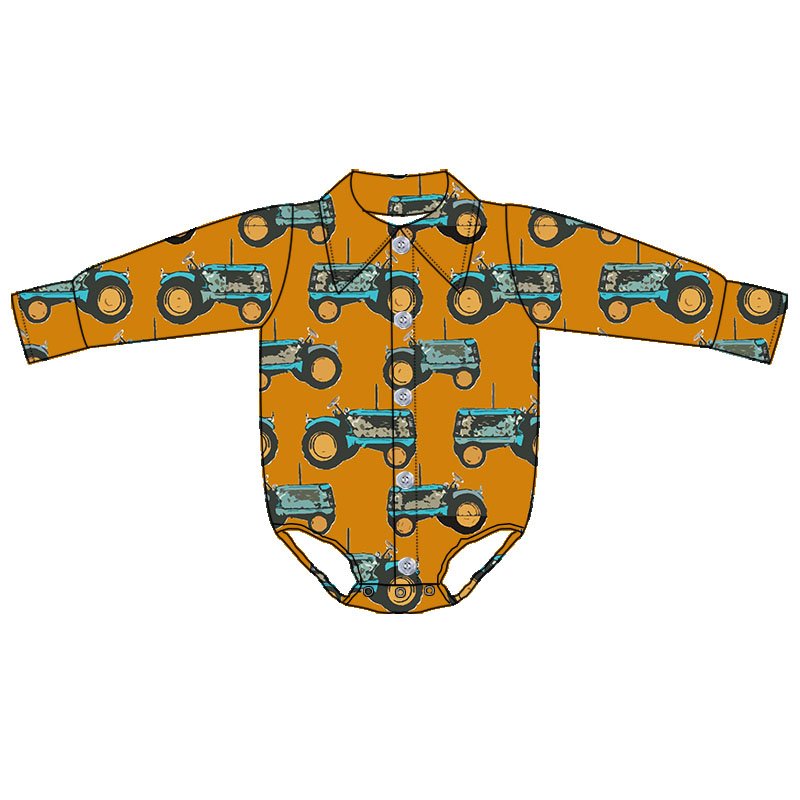 Newborn Kids Long Sleeve Soft Milk Silk Fabric Jumpsuit Custom Patterns Halloween Costume Rompers for Boys Baby Clothes