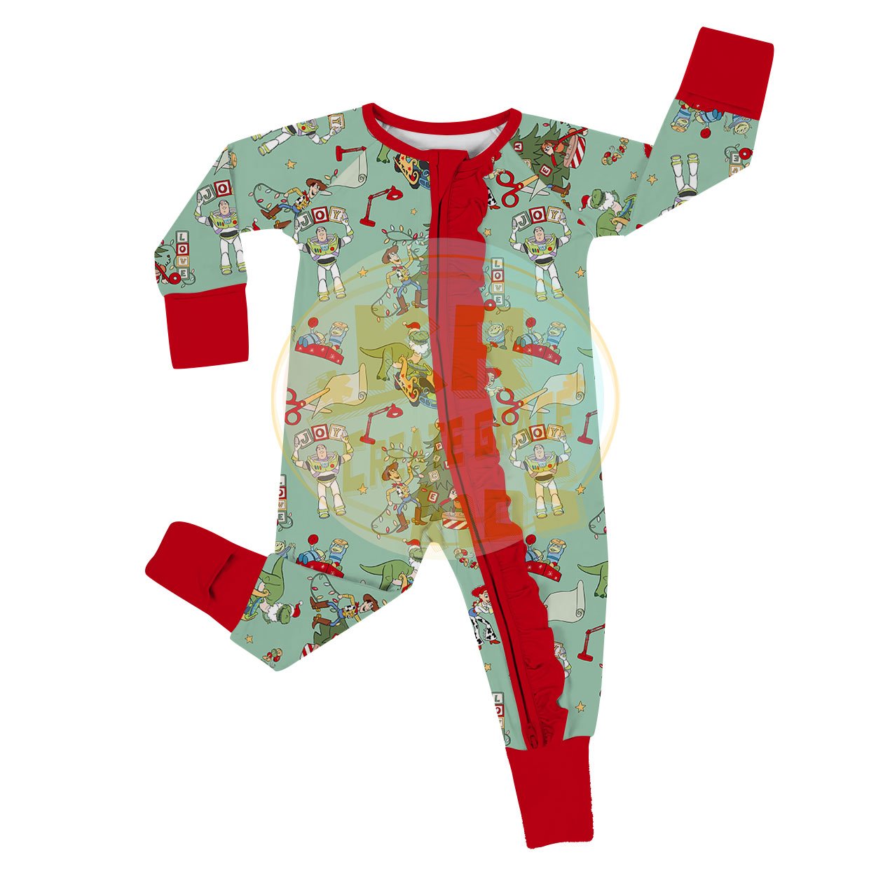 Bamboo Zippy Baby romper Long Sleeve Pajamas Baby Soft Romper Infant Ruffles Zipper Romper One-piece Pajamas