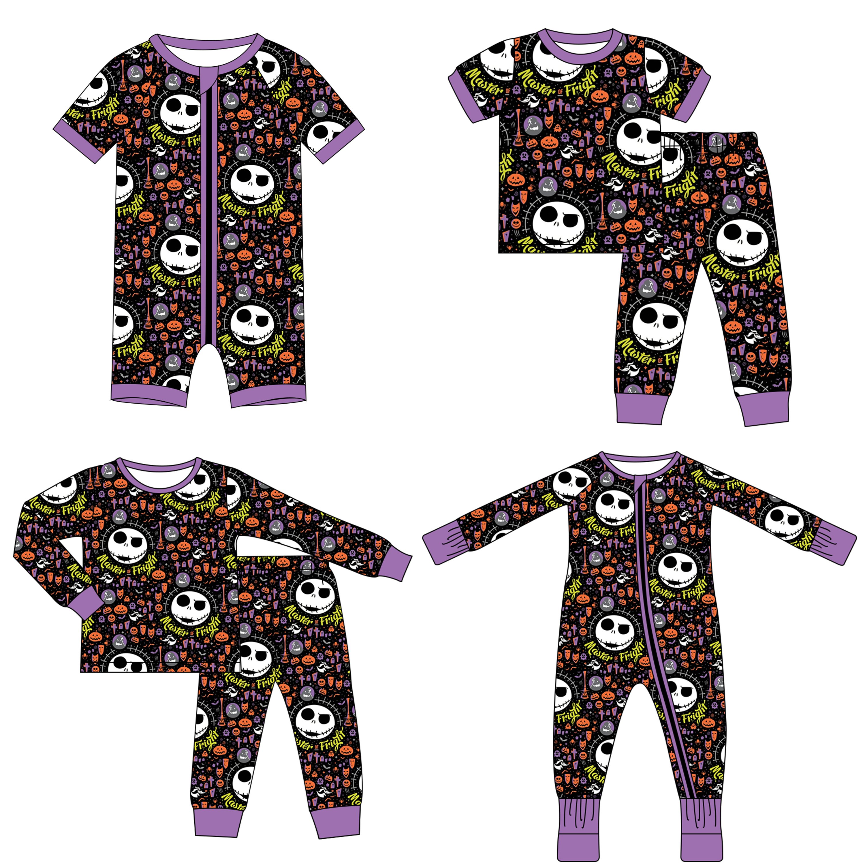 Infant ruffle romper best bamboo zipper footed onesie ruffled baby romper floral custom printed sleepsuit ruffled zipper footie