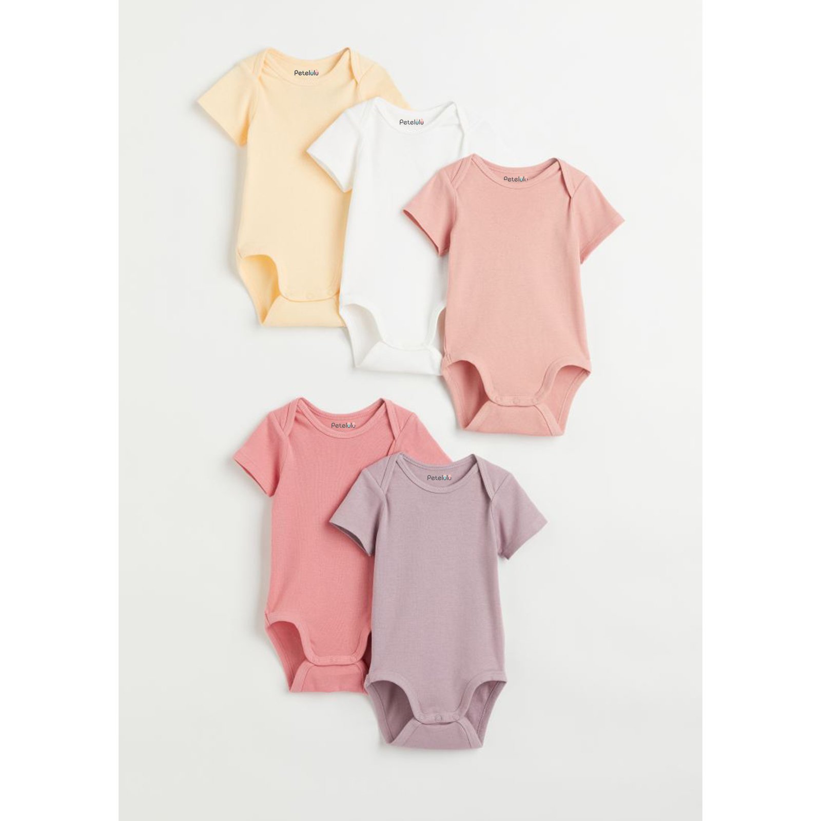 Newborn Organic Cotton Long Sleeve Onesie Bodysuit Infant Baby Rompers Overrun Baby Clothes Summer Short Unisex Bamboo Cotton