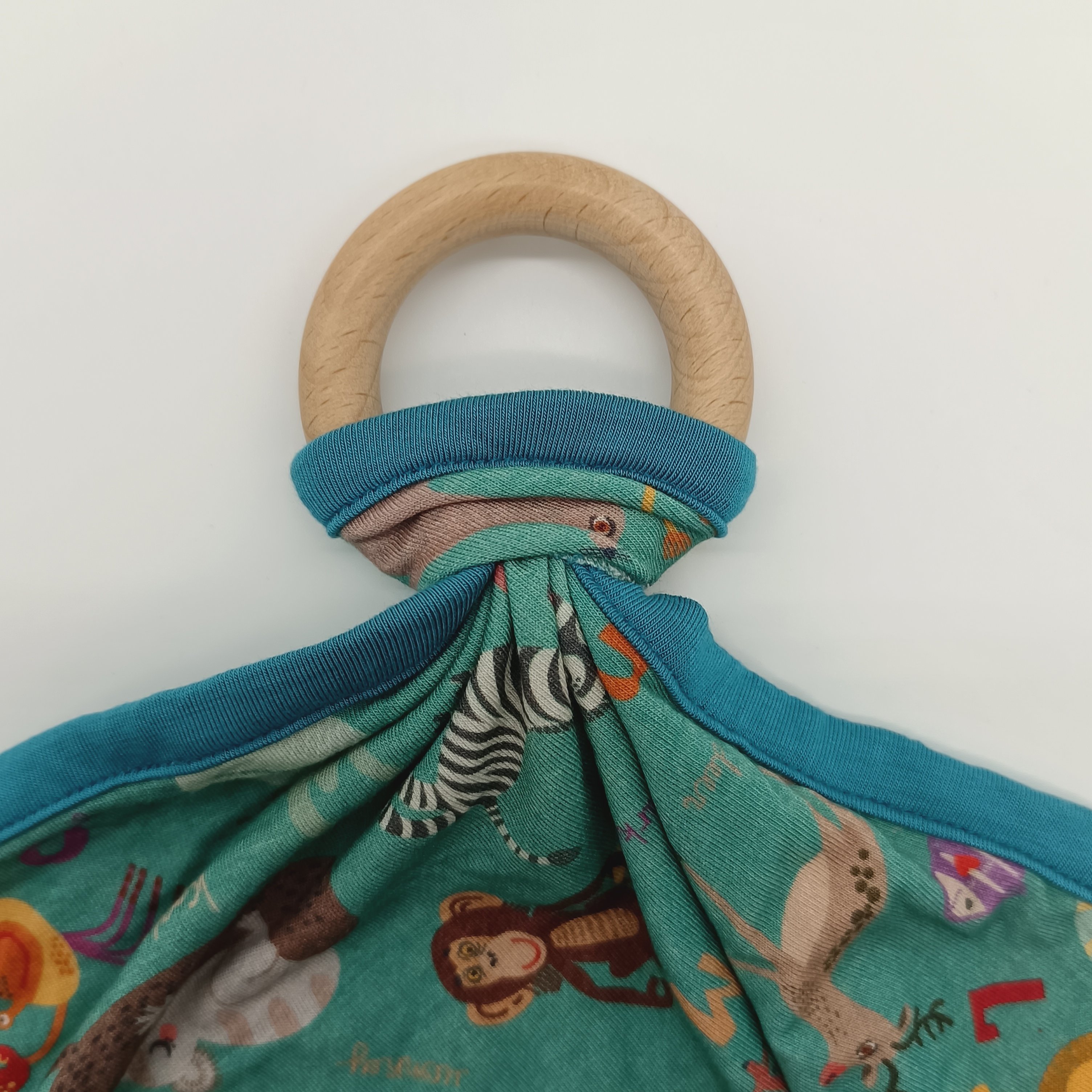 High Quality Comfortable Bamboo customized Animal Theme Baby Lovey