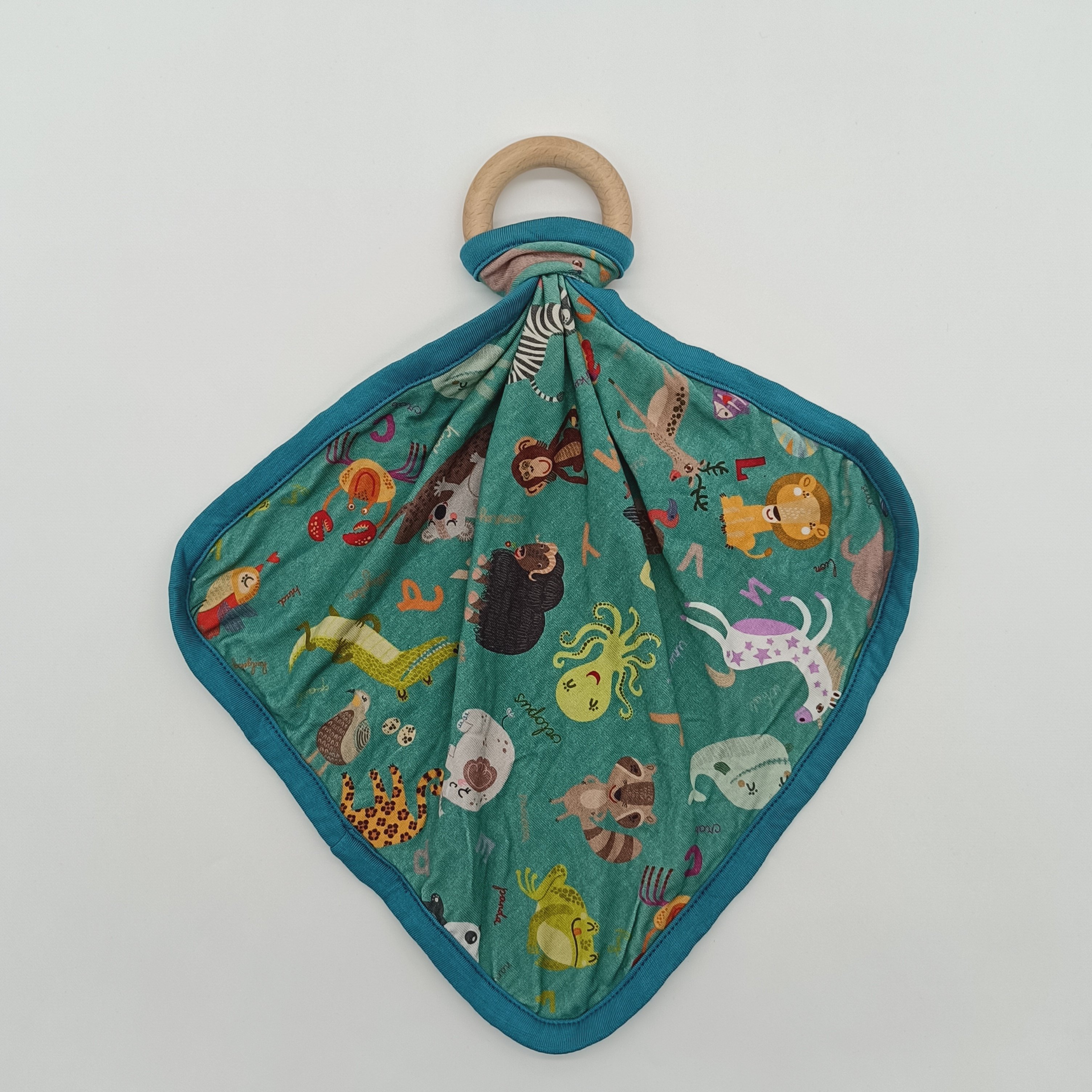 High Quality Comfortable Bamboo customized Animal Theme Baby Lovey