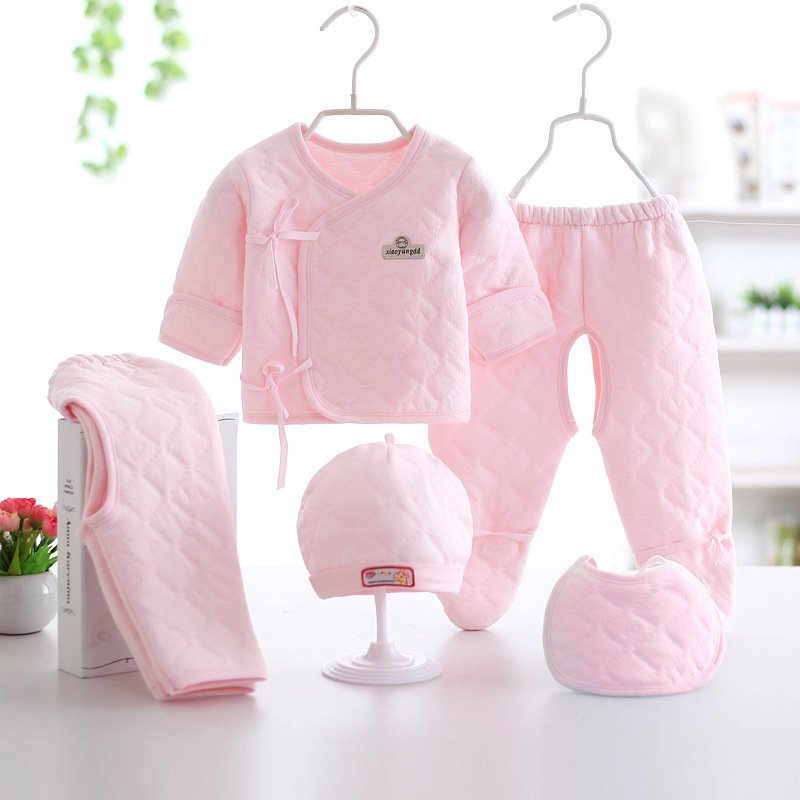 Baby clothing sets new style baby clothing sets 0-3 months Warm and cozy bamboo baby rompers