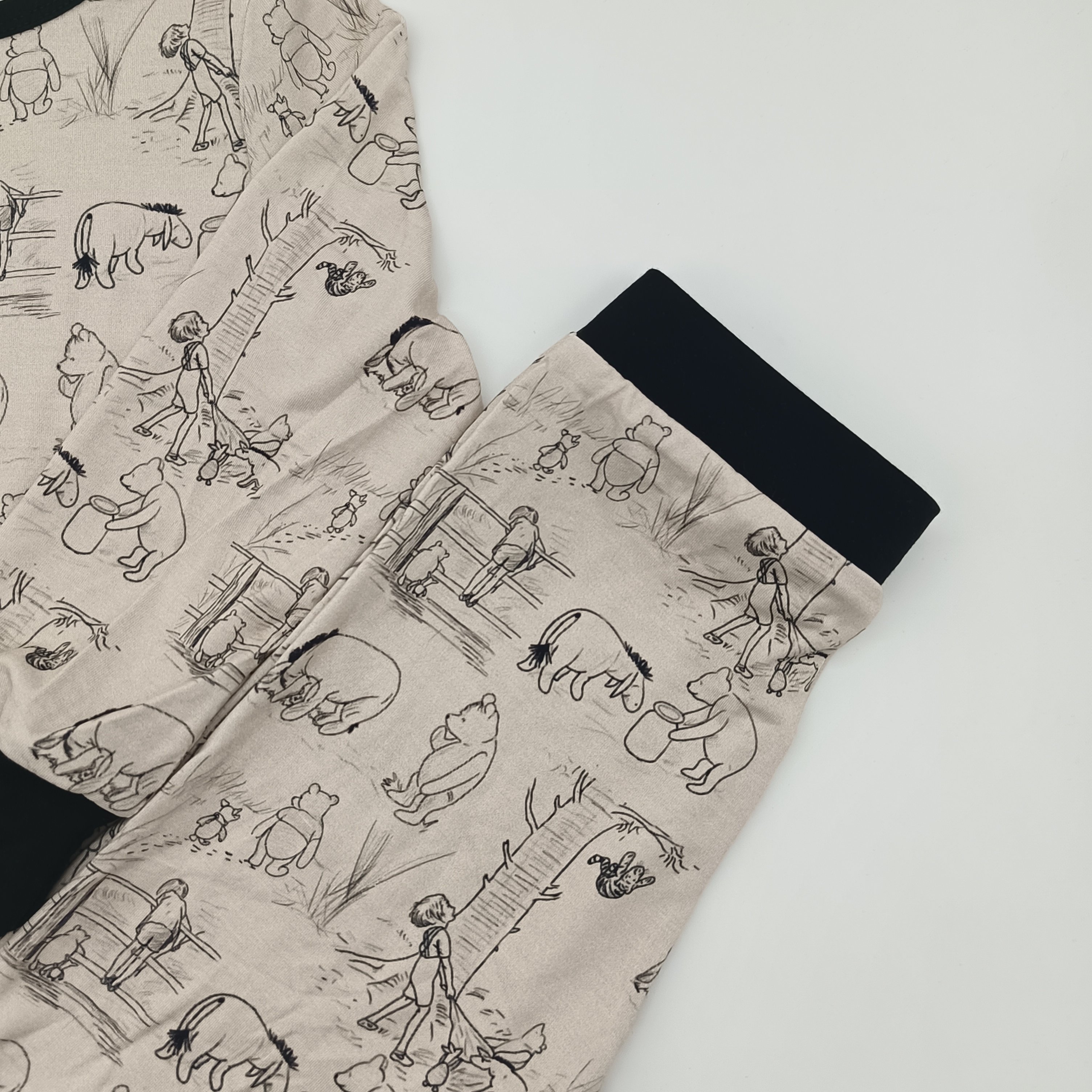 High Quality Bamboo baby customized cartoon pattern Clothing sets 2pcs