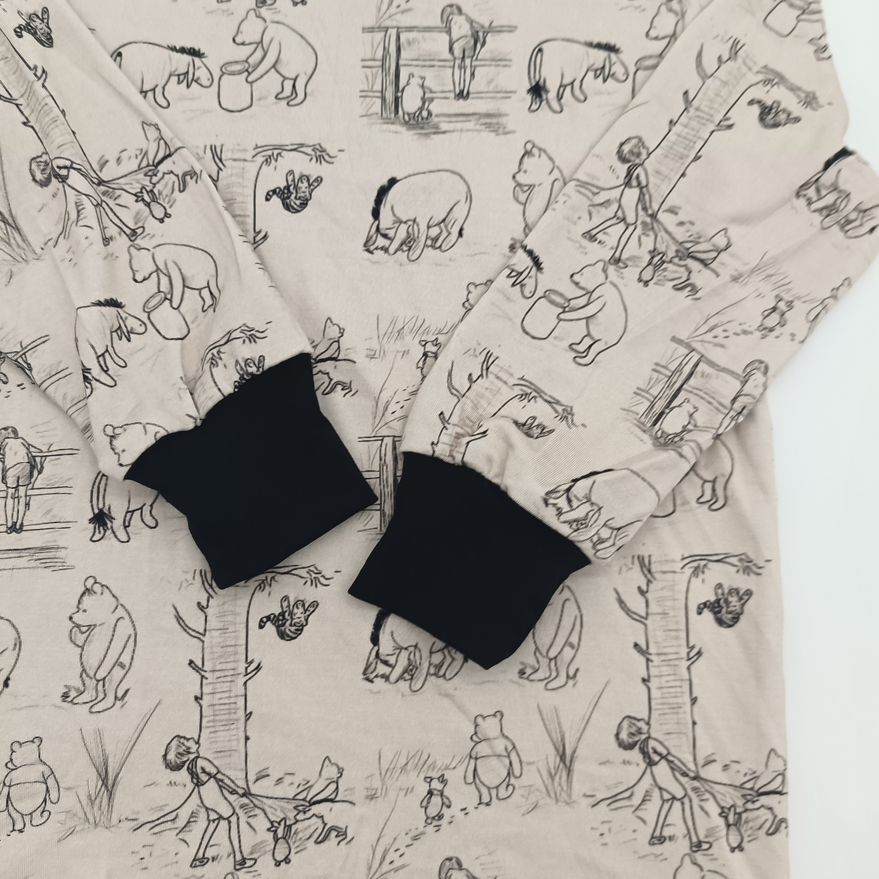 High Quality Bamboo baby customized cartoon pattern Clothing sets 2pcs