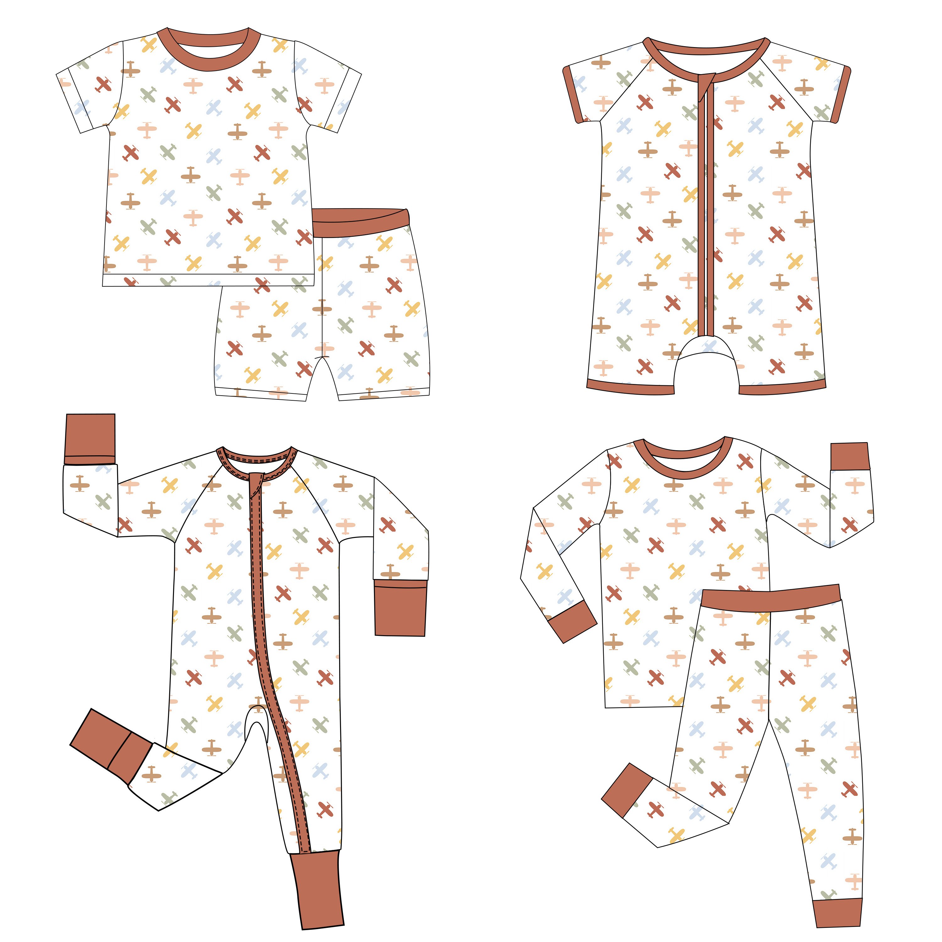 Custom Bamboo Baby Romper Halloween Little Girl Zipper Pajamas Clothes Ghost Flower Print Sleeping Jumpsuit For Kids