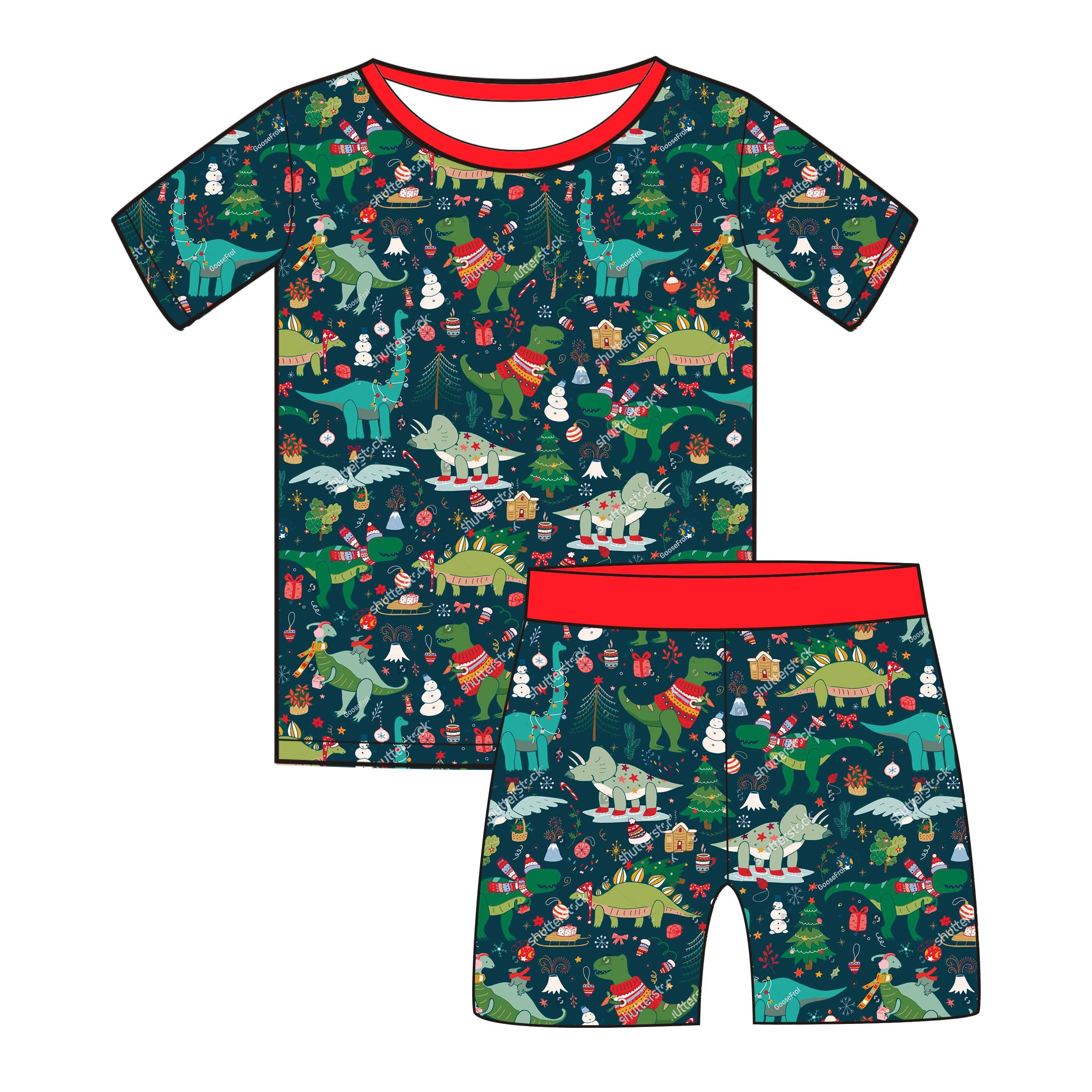 Wholesale Christmas Spring Autumn Long Sleeves Bamboo Baby Zipper Sleeper Clothes