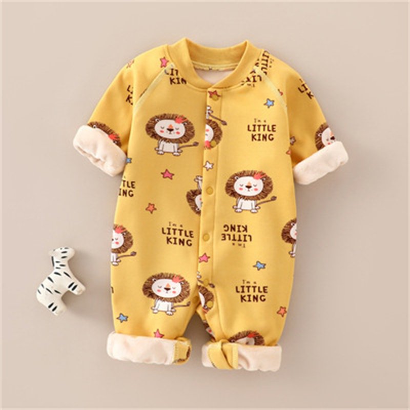 Wholesale Knitted Baby Jumpsuit Warm Baby Jumpsuit Winter High Quality Baby Jumpsuit Romper