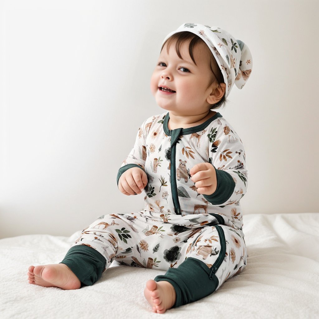 Factory customized printed Cute plain short sleeve Organic Cotton Autumn Onesie wholesale onesies zipper sleeper Baby Romper