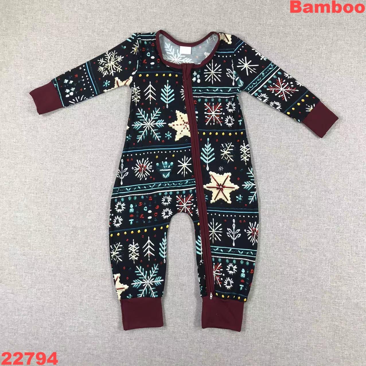 New arrival rts hot sale Factory Wholesale kids bamboo romper