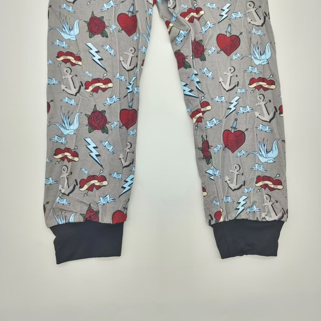 Latest design custom print pattern long sleeve bamboo cotton double zipper baby clothes