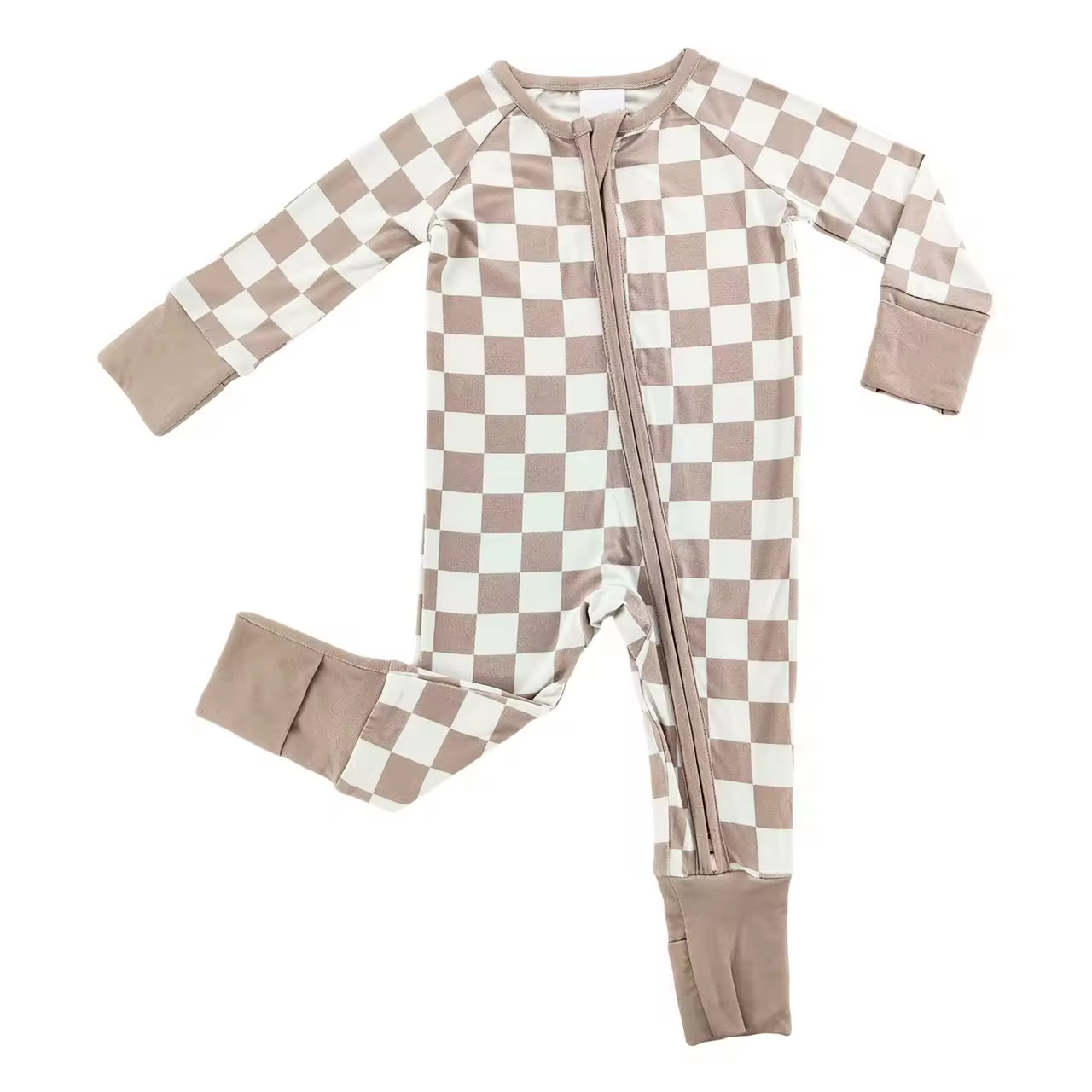 2024 Hot Selling Products Customization Printing Baby Clothes Organic Bamboo 100% Cotton Double Zip Knitted Winter Baby Romper