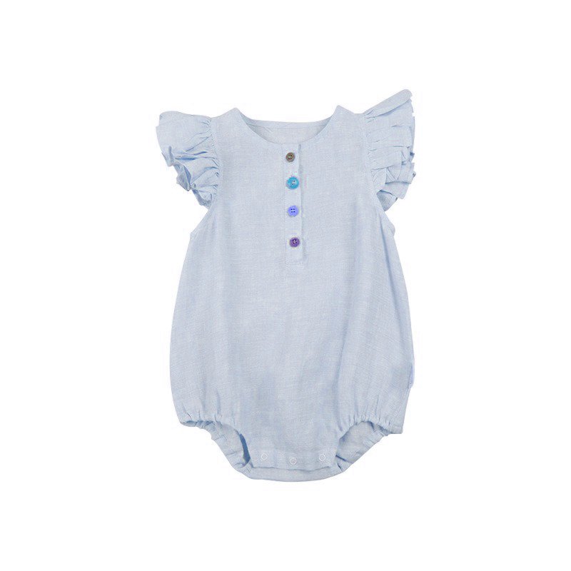 Toddler Baby Bamboo Rompers Baby Jumpsuit Bamboo Cute Printed Baby Pajamas for Boys and Girls