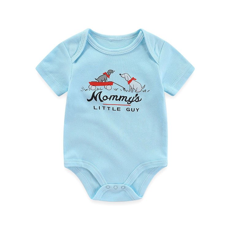 Infant Baby Rompers Boys Girls Clothes Newborn Baby Boys Bodysuit Summer Clothes Printed Baby Romper