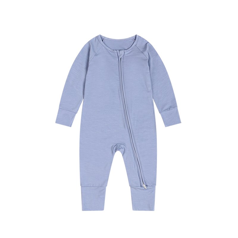 JS custom print baby clothing Bamboo Viscose Baby 2pc set Jumpsuit Pajamas Sleepers Baby Boys and Girls Clothes Printed rompers