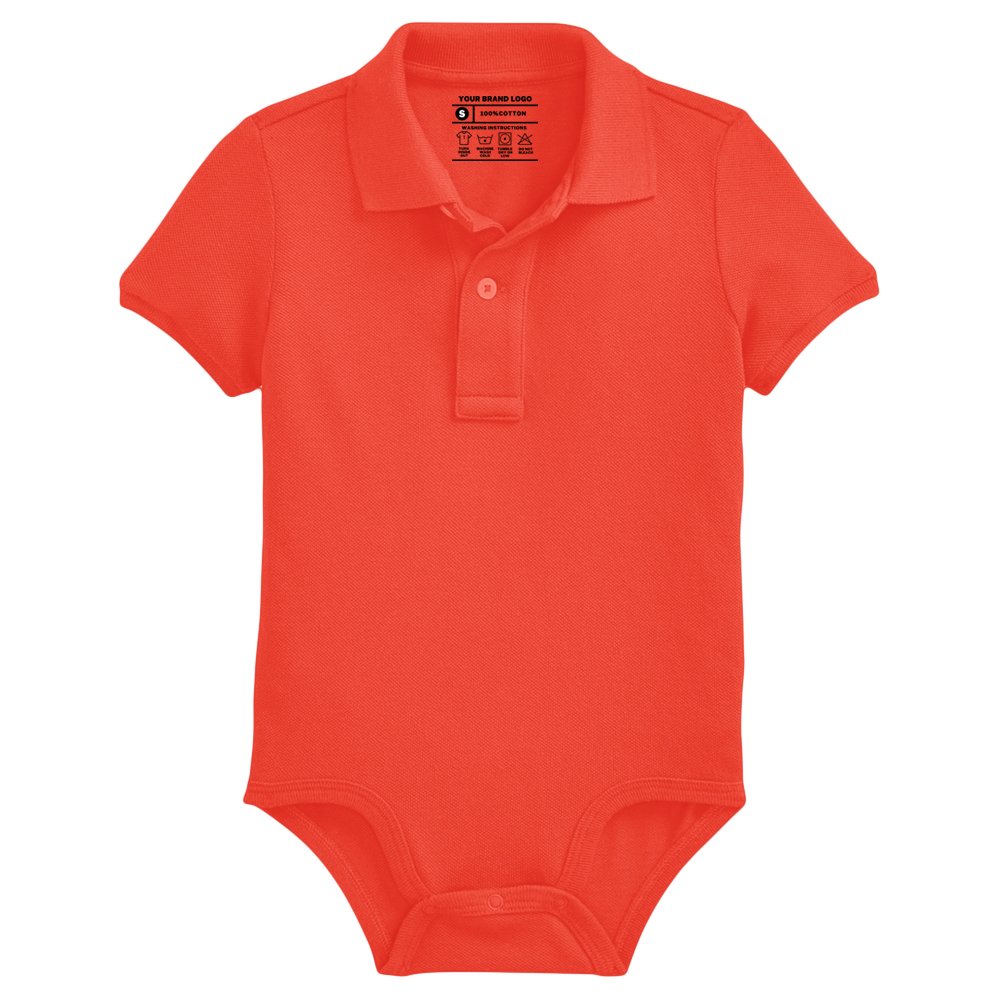 Boys Baby Rompers Summer Polo Shirt Infant Jumpsuit Solid Cotton Girls Clothing Short Sleeve Newborn Baby Clothes