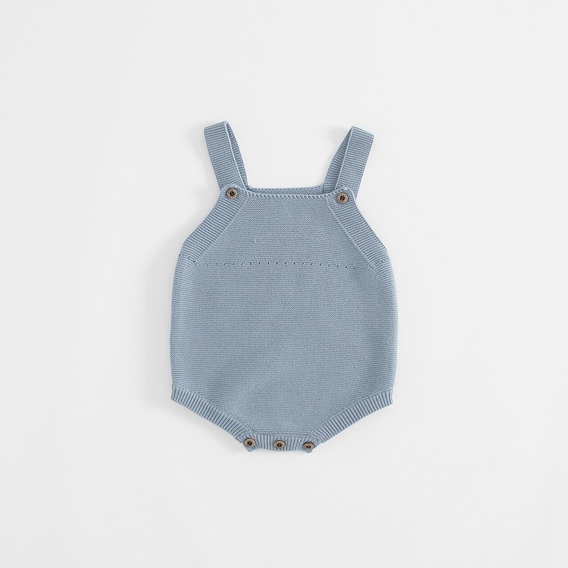Small MOQ unisex baby rompers solid color organic cotton knitted babi rompers