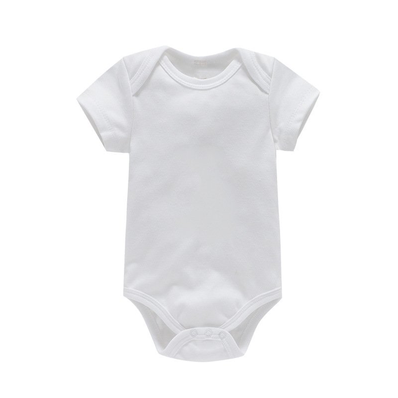 China Custom Clothing Manufacturers Wholesale Newborn Baby Products onesies 100% Cotton Blank Baby Rompers