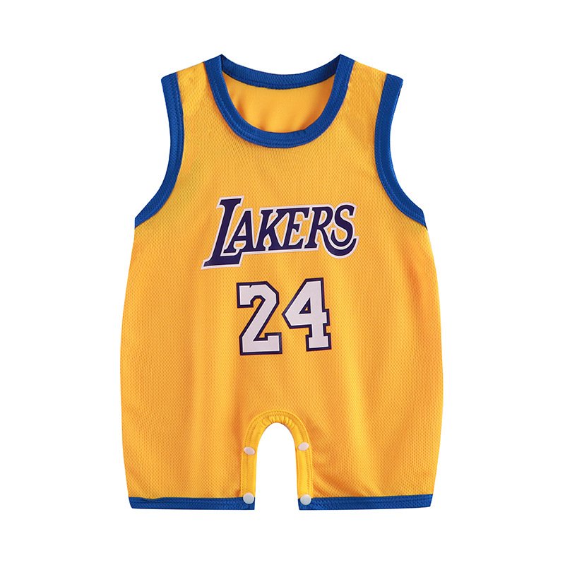 sleeveless basketball baby romper summer clothes for baby from 9 to 12 months boy