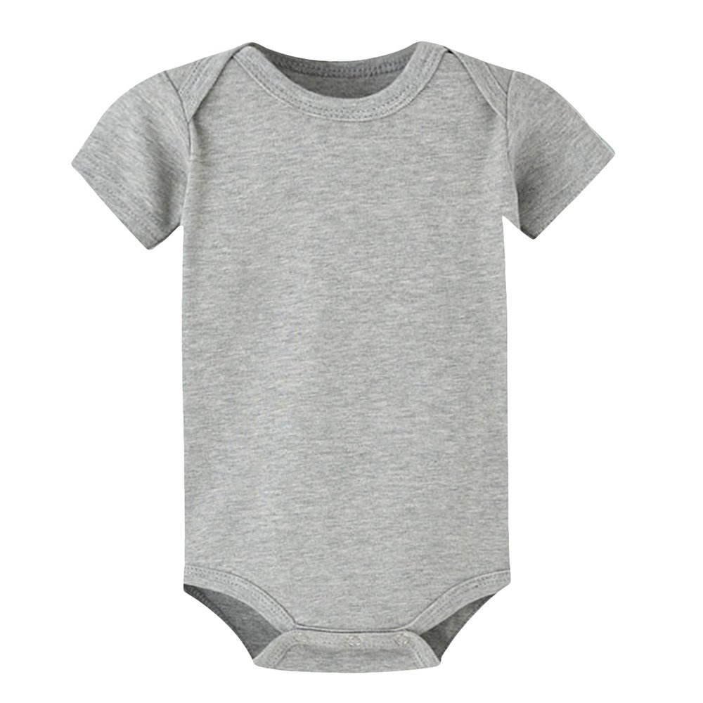 Baby Romper Clothes Bodysuits Toddler Clothing Short Sleeve Custom Logo Pure Cotton Boy and Girls Newborn Unisex Knitted Support