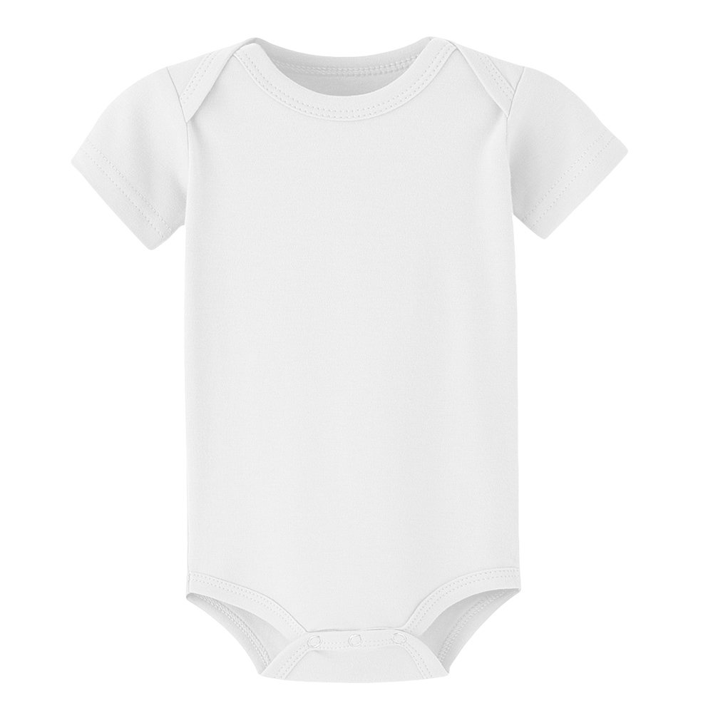 Baby Romper Clothes Bodysuits Toddler Clothing Short Sleeve Custom Logo Pure Cotton Boy and Girls Newborn Unisex Knitted Support