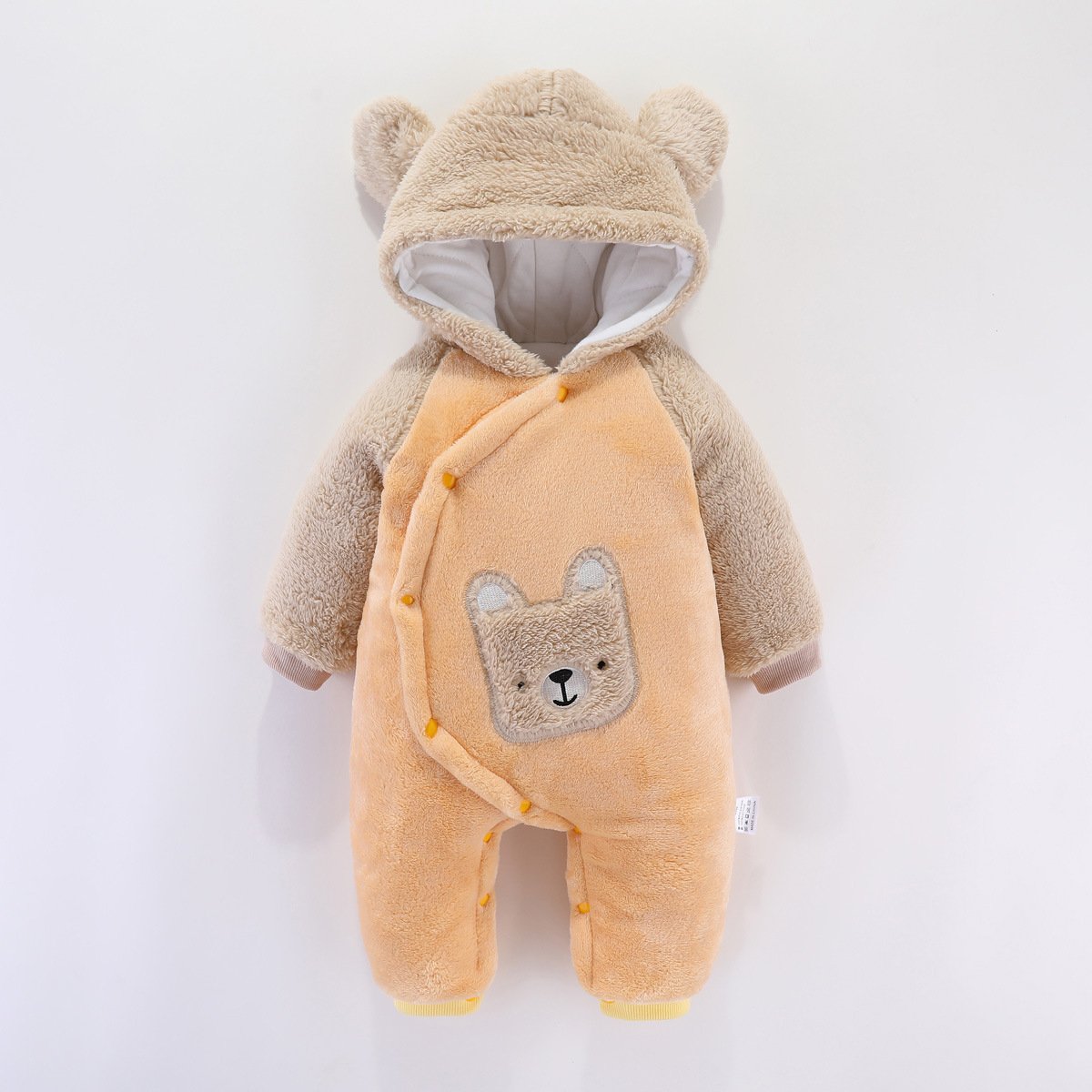 OEM/ODM Factory Winter Plush Animal Insulation Cotton-padded jacket Babys Infants Toddlers Clothing Clothes Winter Baby Romper