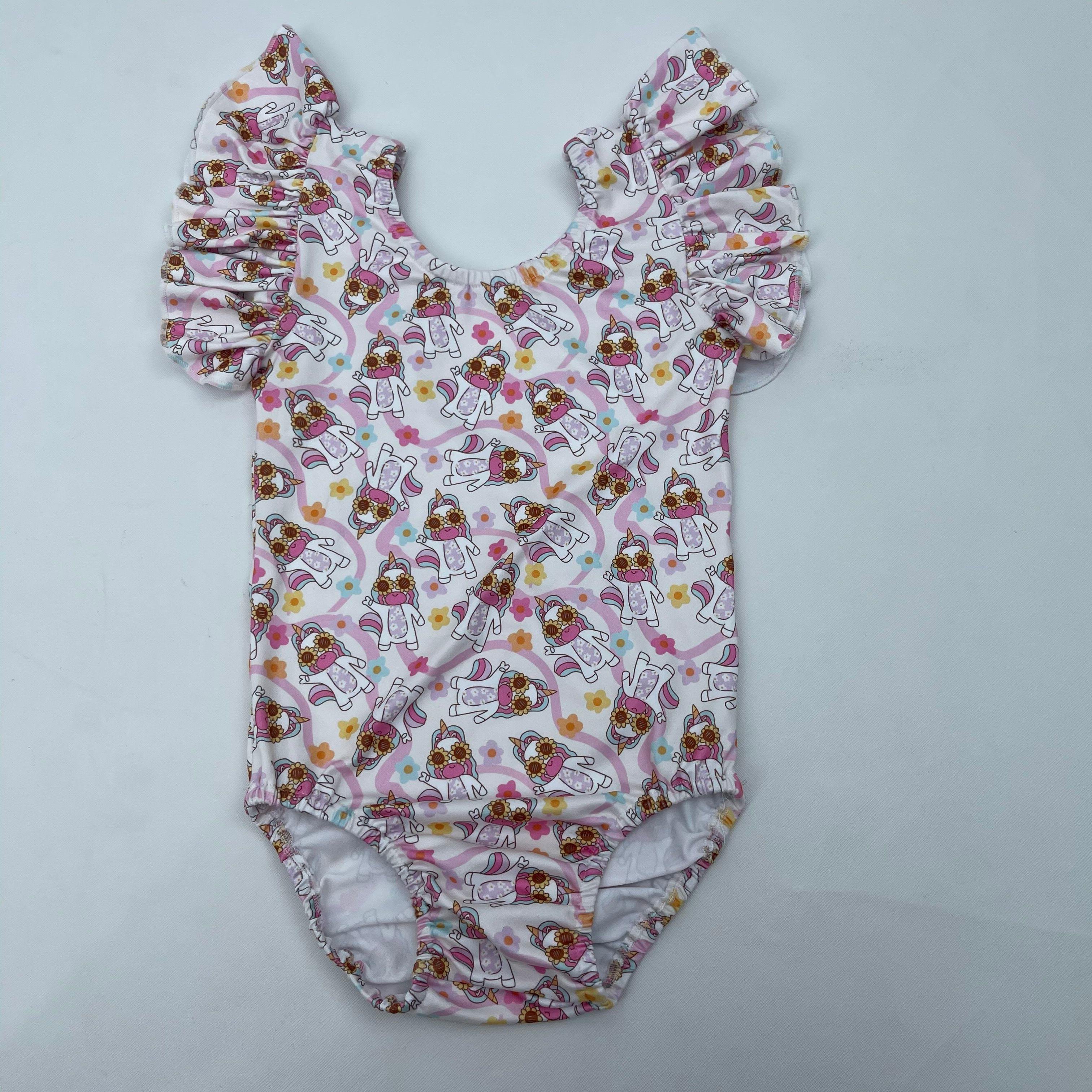 Qingli ODM OEM Lovely Baby Toddler Flutter Short Sleeve Oversized Romper