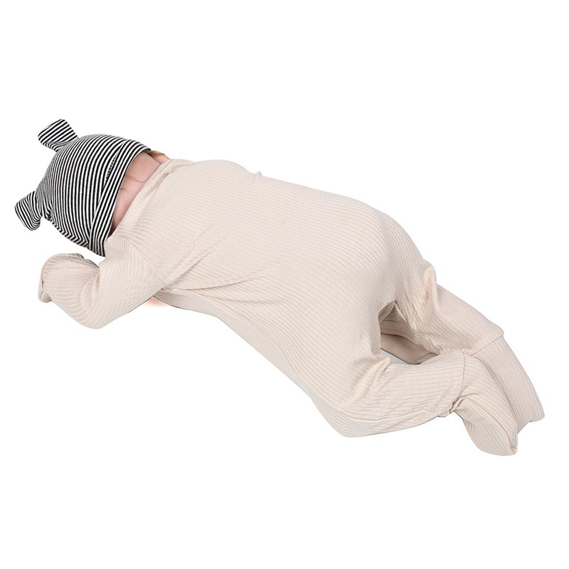 All season Long Sleeve Baby Pajama Infant Kids Rompers Boys Girls Ribbed Bodysuit Soft Romper Clothes Comfortable