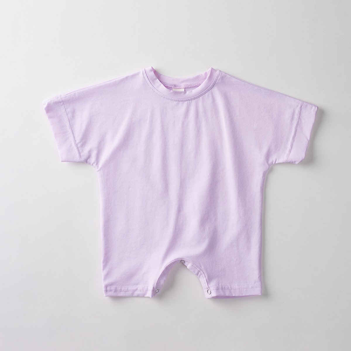 Summer New Baby Romper Boys Girls Basic Playsuit Infant Short Sleeve Jumpsuit