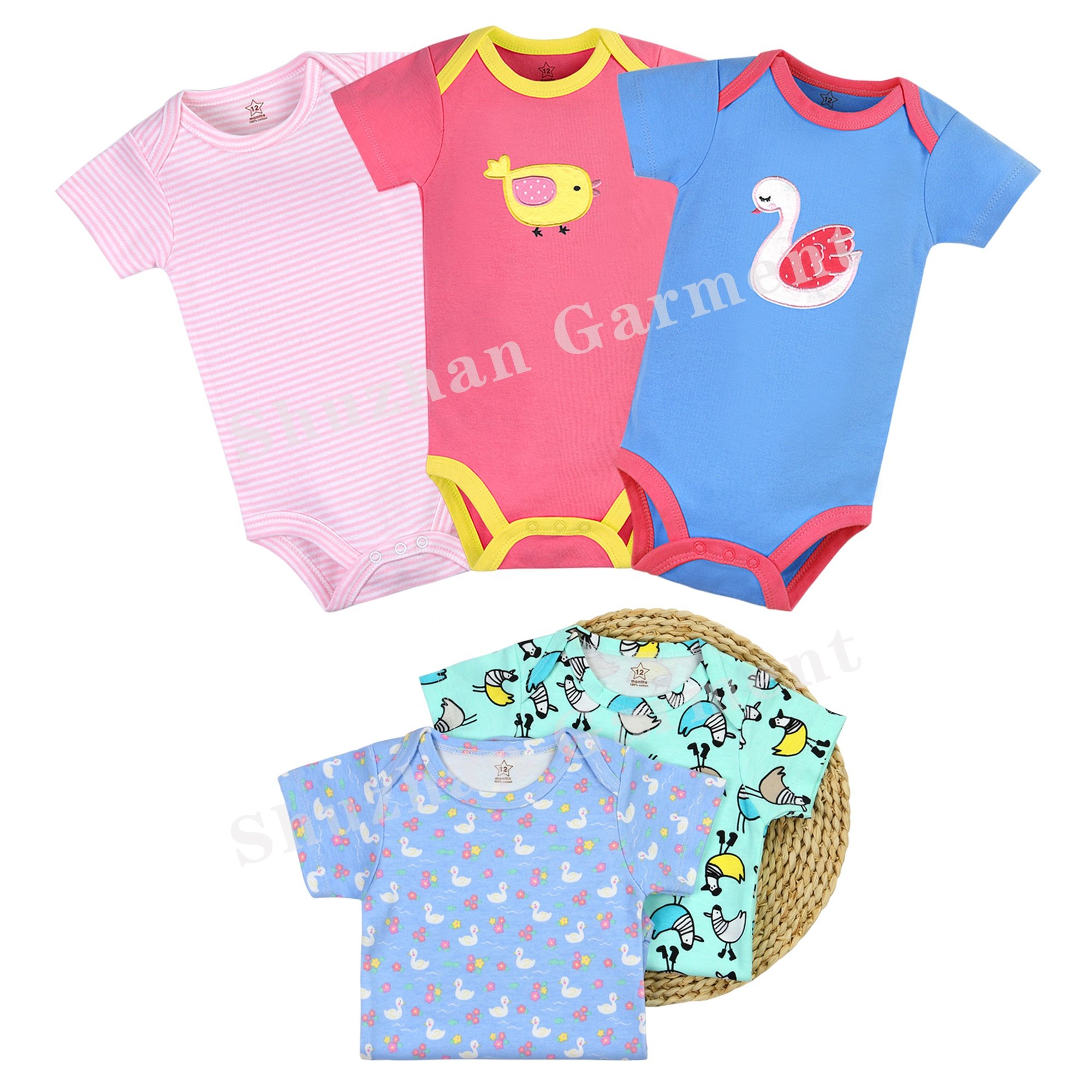Hot Selling Boys' Baby Newborn Infant Bodysuit Baby Clothes Romper Boy baby clothes set 0-3 month wholesale