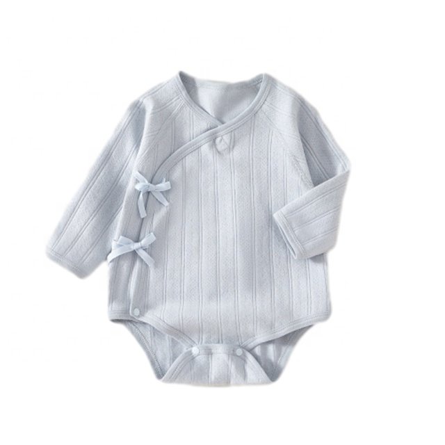 Comfortable stylish infant wear customizable long sleeve baby rompers