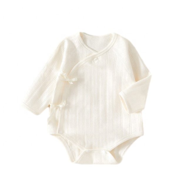Comfortable stylish infant wear customizable long sleeve baby rompers