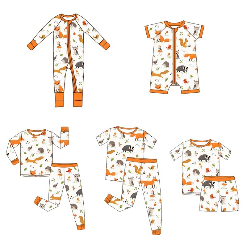 PANKAI Kids Clothing Baby Bamboo Sleeper Pajamas Boys and Girls Clothes Baby Romper Premium Bamboo Baby Clothes