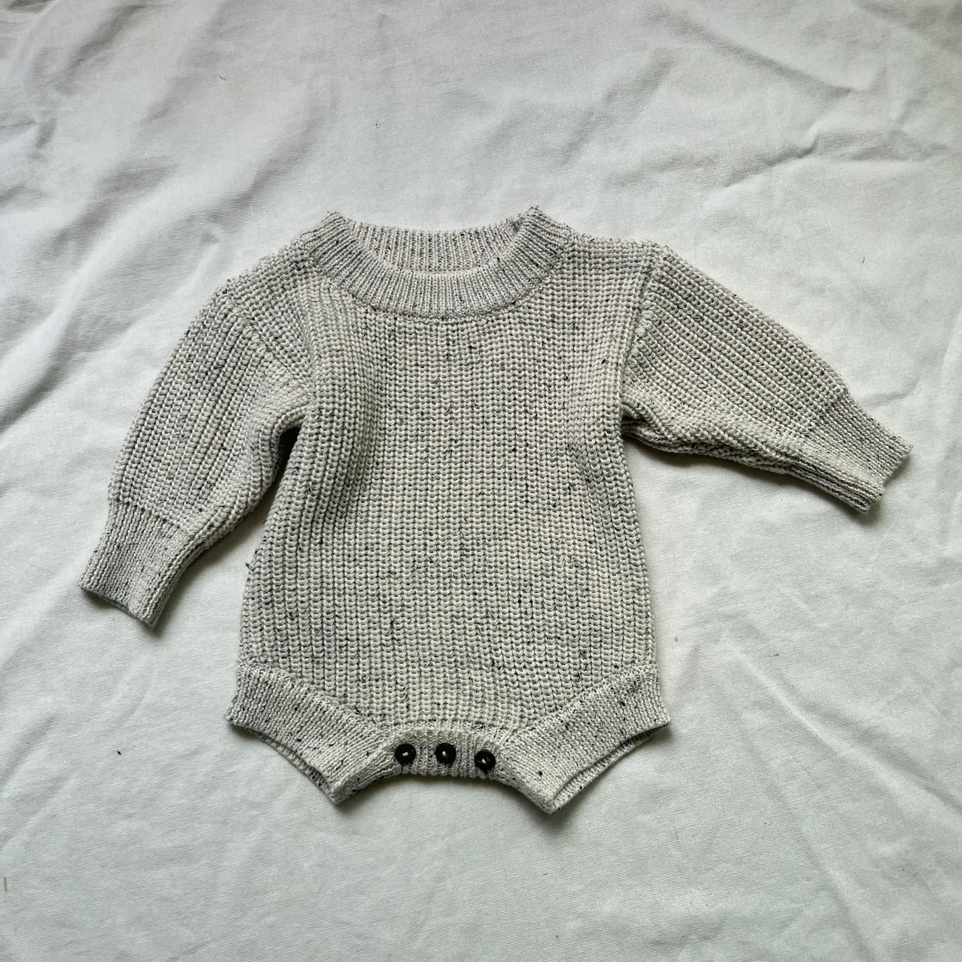 Baby Girl Boy Sweater Knit Sweatshirt Romper Onesie Warm Fall Winter Clothes Outfit Newborn Knitted Winter Clothes
