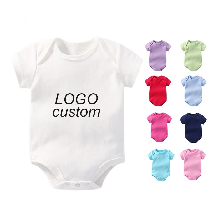 Baby clothes girls 6-9 months high quality 100% cotton baby rompers